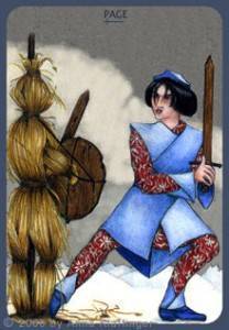 Anna K Page of swords