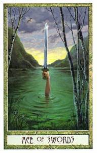 ace of swords Druid