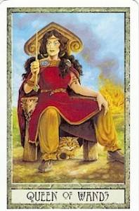 queen of wands Druid