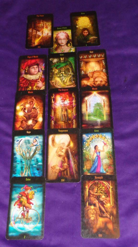 Telling stories using Tarot cards. Part 1.