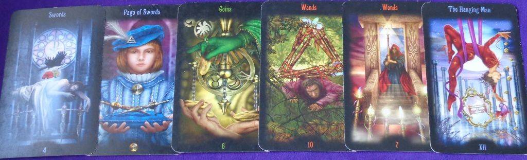 Telling stories using Tarot cards. Part 2.